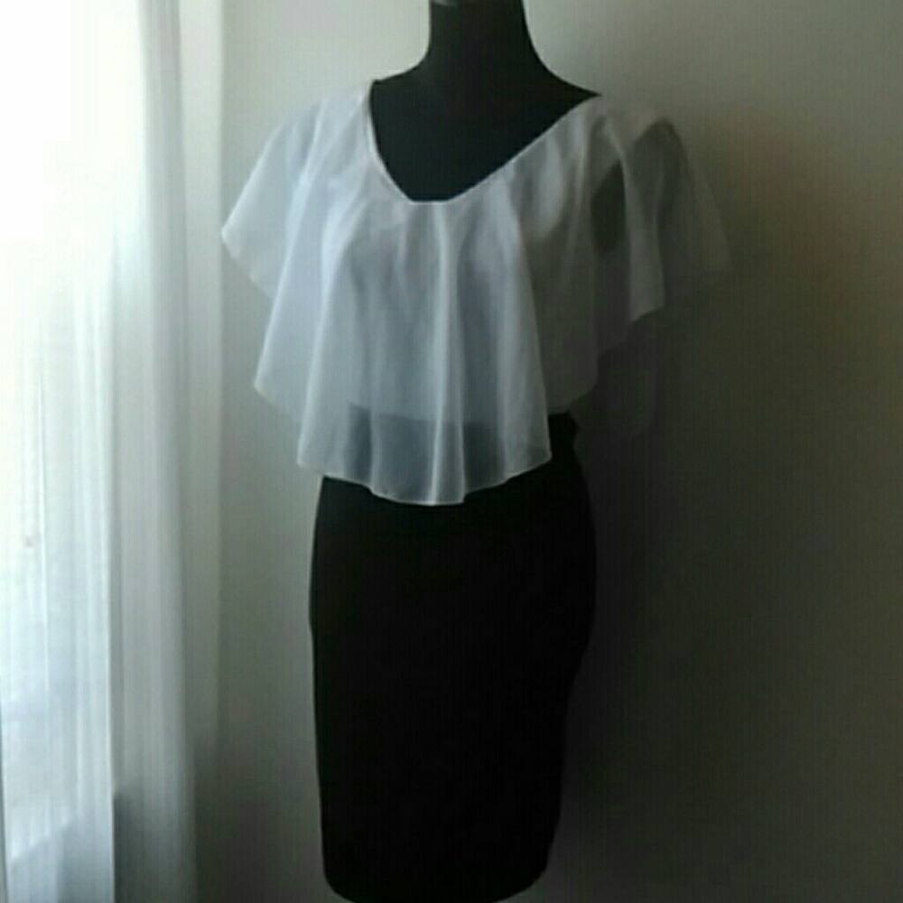 Beautiful  chiffon layered dress